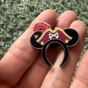 Authentic Disney Pirate’s of the Caribbean Mickey Mouse Headband Pin